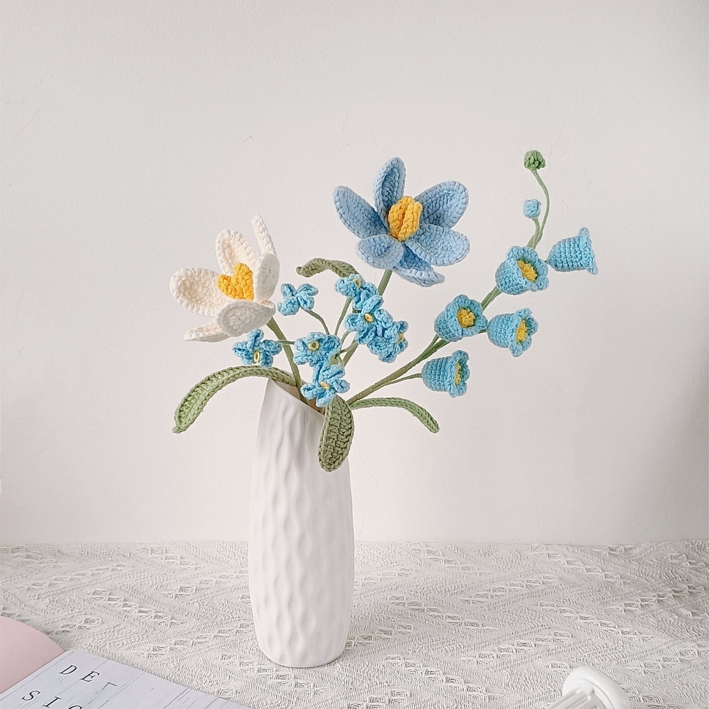 Handmade Crochet flower bouquet Tulip
