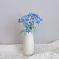 Handmade Crochet flower bouquet Forget-me-not(6PCS Set)