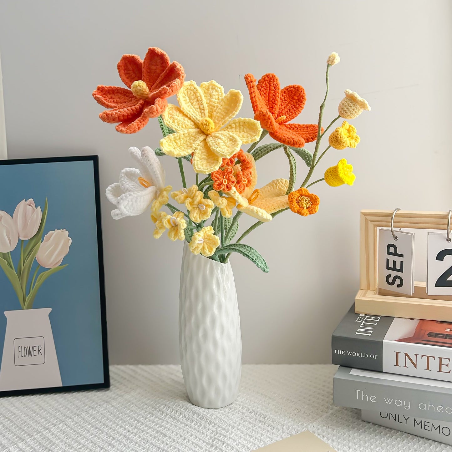 Handmade Crochet flower bouquet