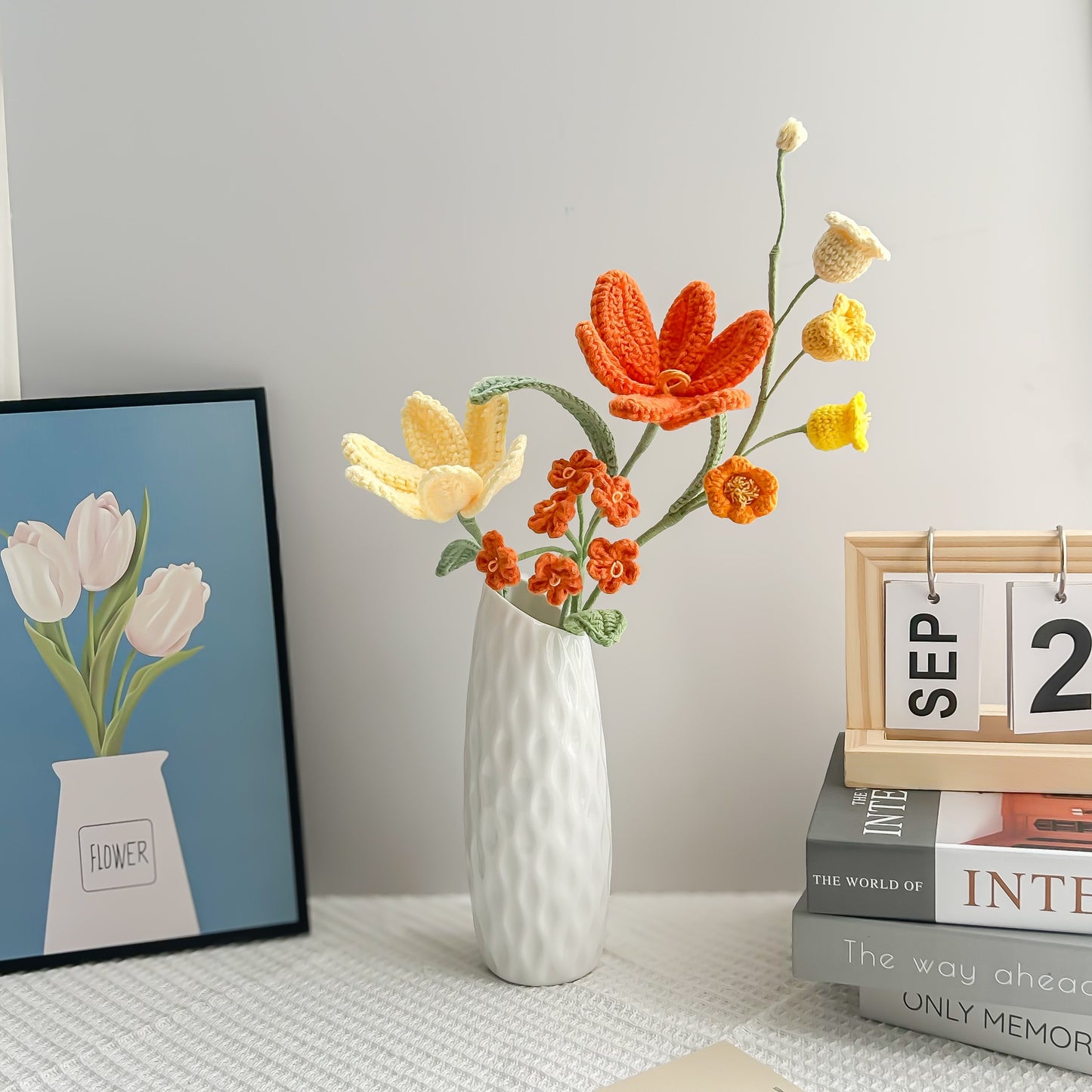 Handmade Crochet flower bouquet