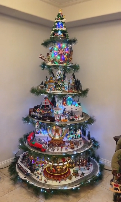 💝Last Day Sale💥Ferris Shaped Christmas Tree ( Size 4FT , 6FT , 8FT )