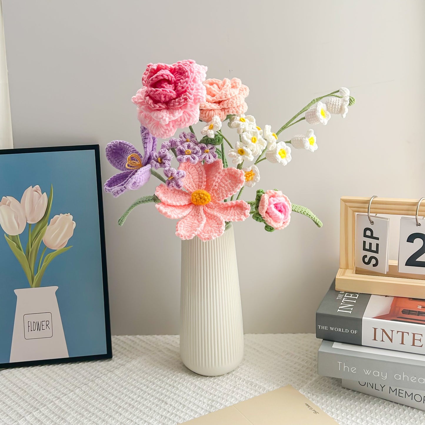Handmade Crochet flower bouquet