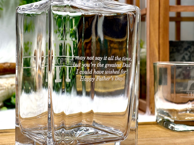 Whiskey Lover Father's Day Gifts for Dad & Grandpa - Gift for Husband, Dad Gifts Decanter Whiskey Glasses