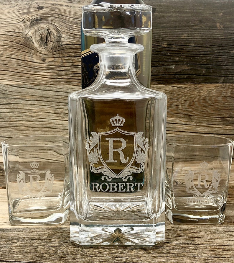 Whiskey Lover Father's Day Gifts for Dad & Grandpa - Gift for Husband, Dad Gifts Decanter Whiskey Glasses